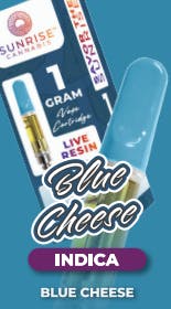 Sunrise Live Resin Cart - Blue Cheese | Portales, NM Dispensary | Oasis  Cannabis