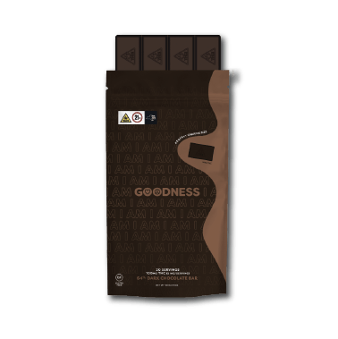 Photo of I AM Goodness | Dark Chocolate Bar | 100mg 10pc