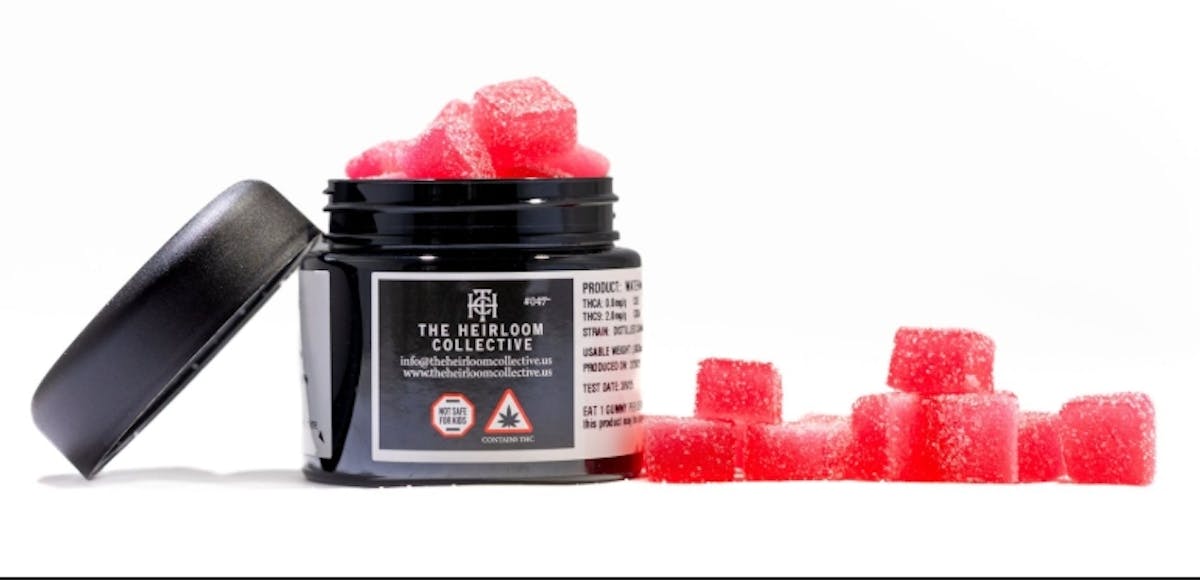 Photo of Sugar-Free Watermelon Pectin Cubes 100mg The Heirloom Collective
