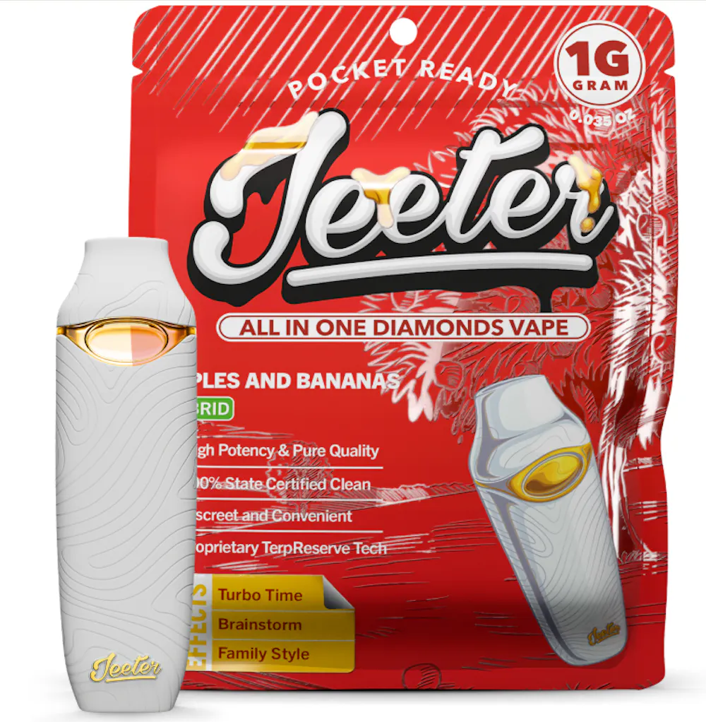 Product Jeeter | Apples and Bananas | Liquid Diamonds Disposable