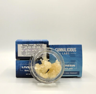 Cannalicious - 7g Live Resin Baller Jar - Sour Diesel - CONCENTRATES by Cannalicious Labs at King of Budz