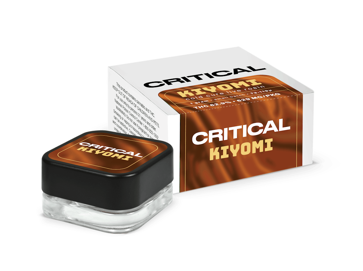 Photo of Critical | Concentrates | Kiyomi | Cold Cure Rosin 1g