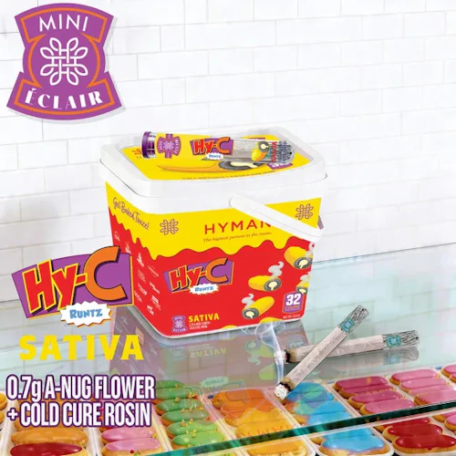 Hyman - .7g Infused Eclair - Hy-C Runtz