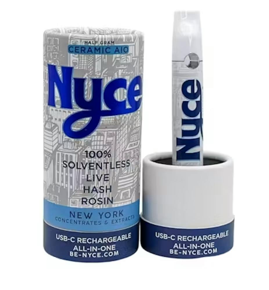 Nyce Anytime Strawberries & Cream Live Hash Rosin