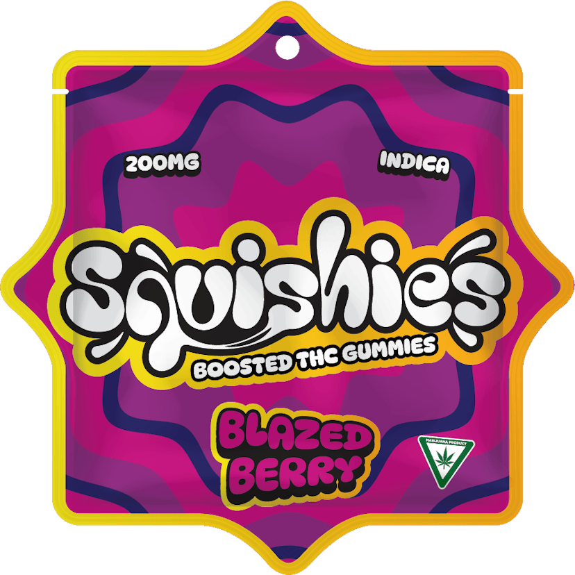 Squishies | 200mg Gummies | Blazed Berry