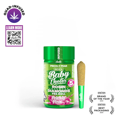 Prickly Pear Baby Jeeter Infused Pre-Roll 5-pack | 2.5g