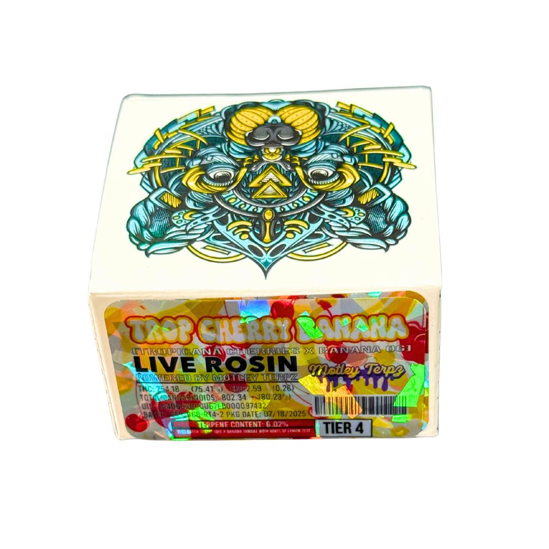 TROP CHERRY BANANA LIVE ROSIN (TIER 4)
