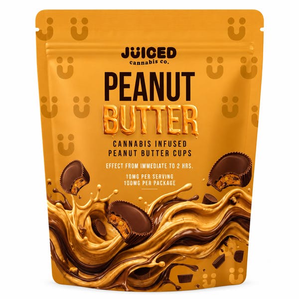 JUICED- Peanut Butter Cups 100mg