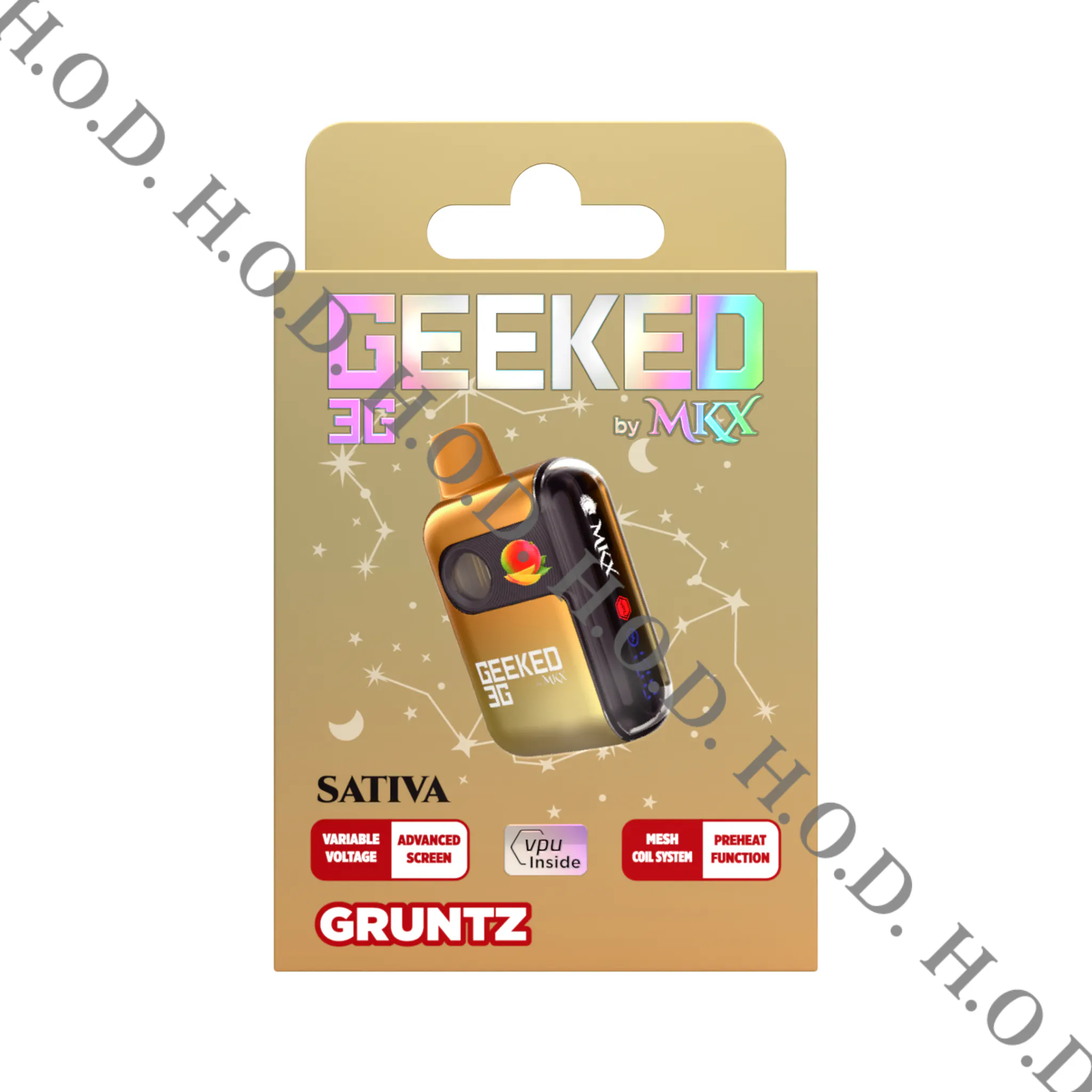 Geeked x MKX Gruntz Disposable 3g | House of Dank Recreational