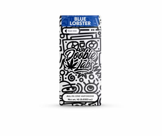 Doobie Labs Blue Lobster Vape - The Flowery NY