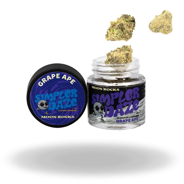 Product: Simpler Daze | Blueberry Haze Moon Rocks | 3.5g*
