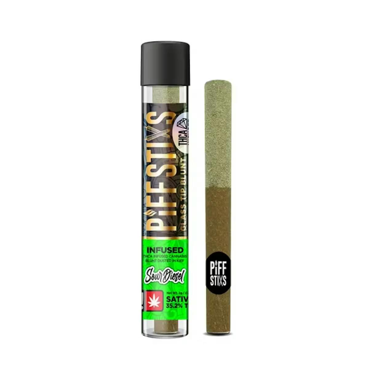 Photo of Sour Diesel THCA Infused Blunt (Piff Stixs)