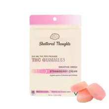 Shattered Thoughts - 100mg Gummies - Strawberry Cream