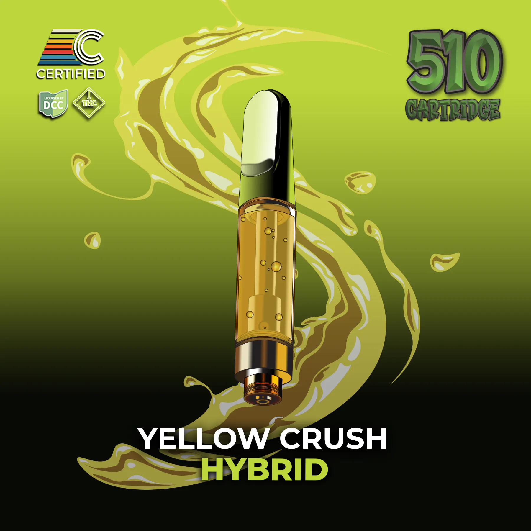 CRDH 1ml リキッド mellow yellow at CERTIFIED Springfield