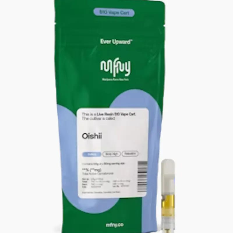 MFNY | Oishii | Live Resin | 510 Cart | 0.5g