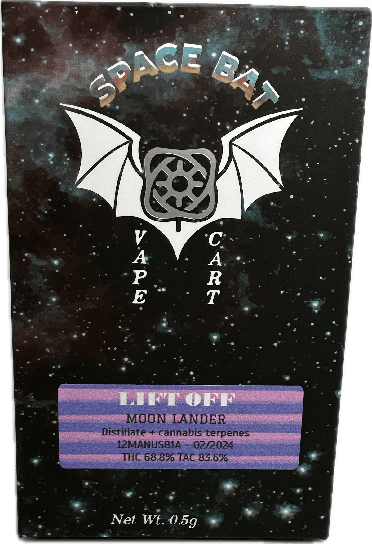 Image of Spacebat “Lift Off” Distillate Cartridge