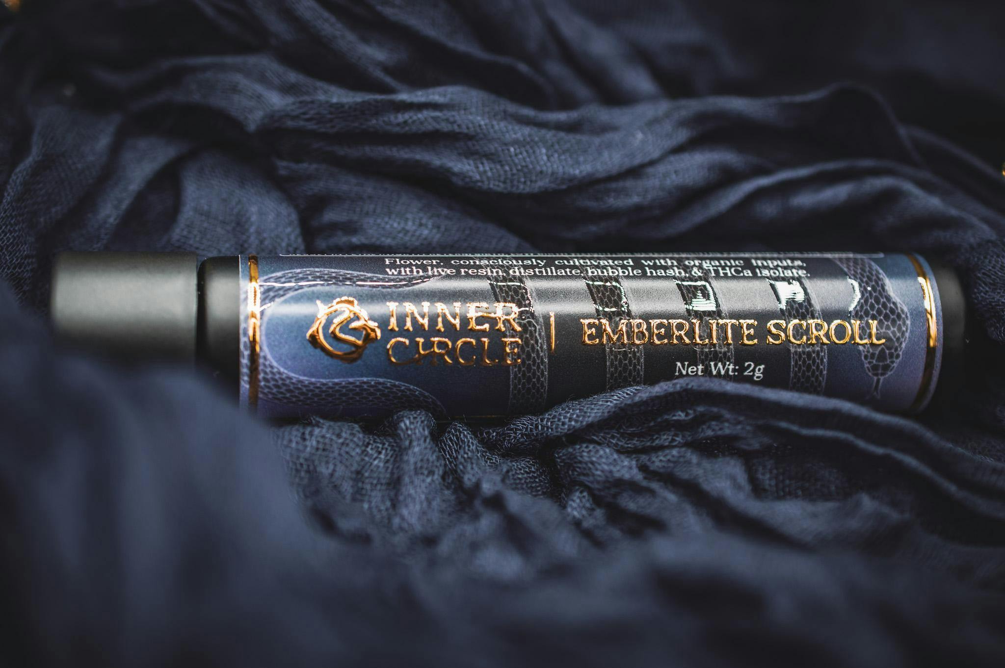 Product: InnerCircle | Emberlite Scrolls | Fro-G 2g Moonrock Infused Pre-Roll