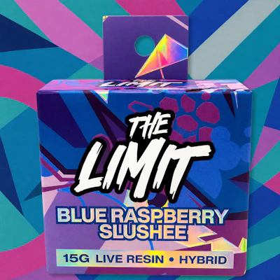 The Limit - 15g Live Resin - Blue Raspberry Slushie