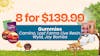 8 for $139.99 - Camino, Lost Farms Live Resin, Wyld, Joy Bombs