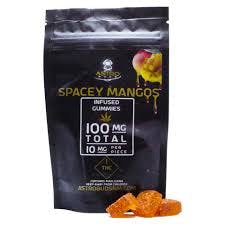 Astro Buds | 100mg Gummy Pack | Spacey Mango