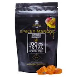 Astro Buds | 100mg Gummy Pack | Spacey Mango