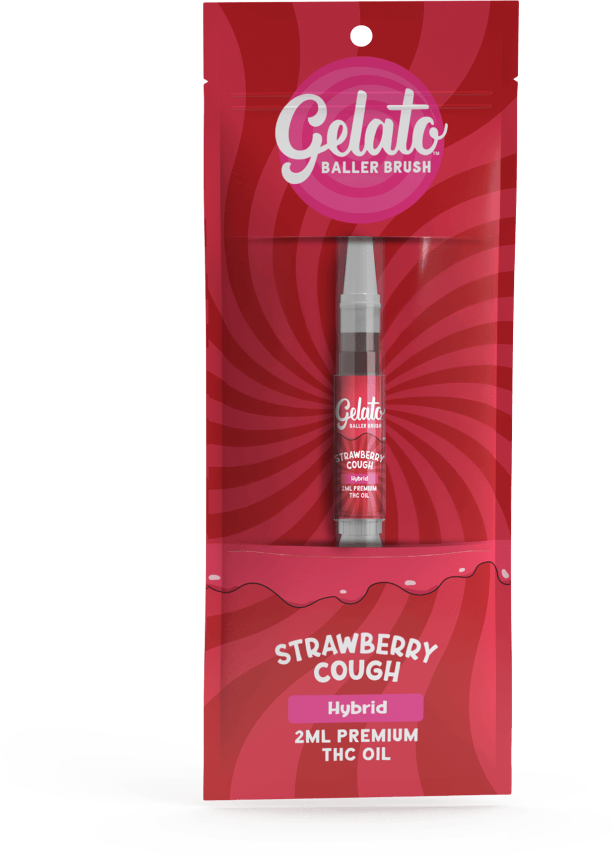 Gelato - 2g Baller Brush - Strawberry Cough