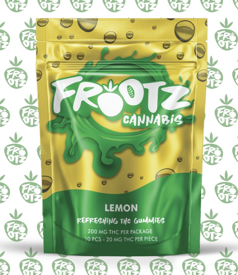 Product: Frootz | Gummies - 200mg - Lemon