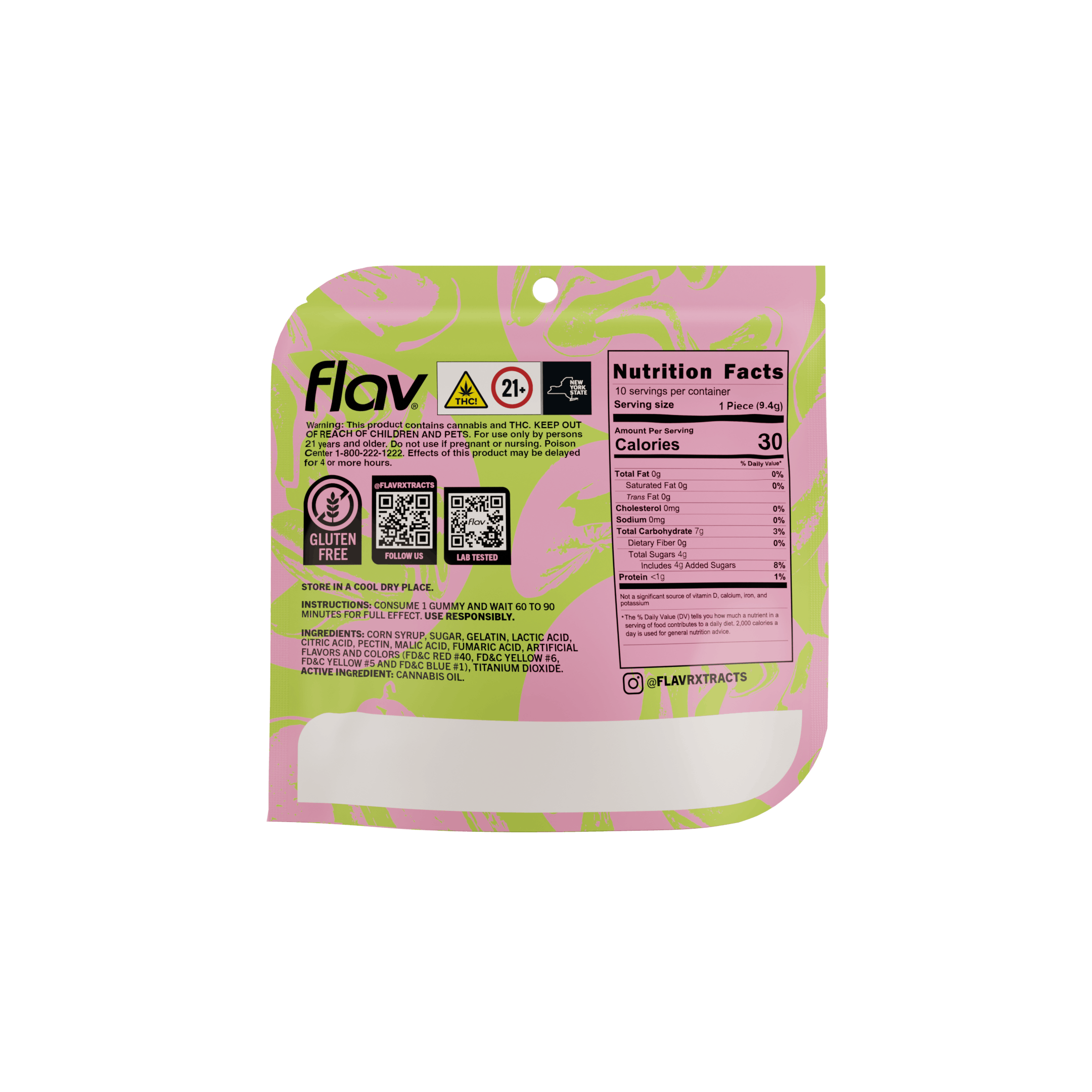 Photo of Flav Watermelon | Rings | 100mg | Gummy | 10Pk