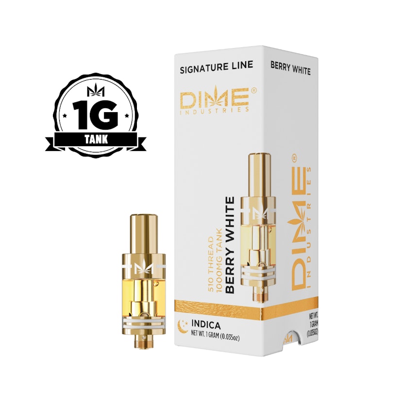 DIME Industries Berry White Tank Cart