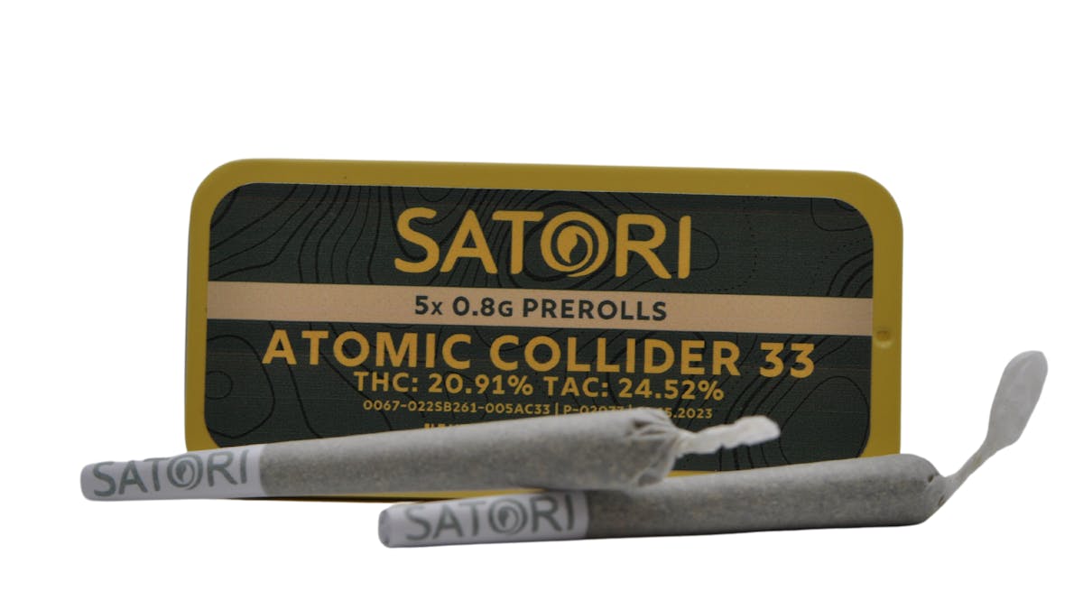 Image of Atomic Collider 33 | 0.8g 5pk Preroll