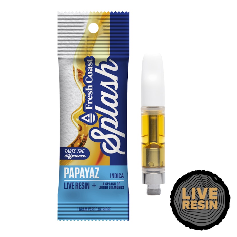 Fresh Coast Splash 1g Live Resin Cart Papayaz