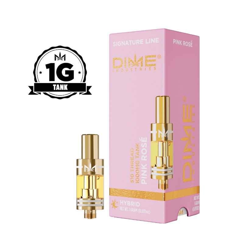 DIME Industries Pink Rose Tank Cart