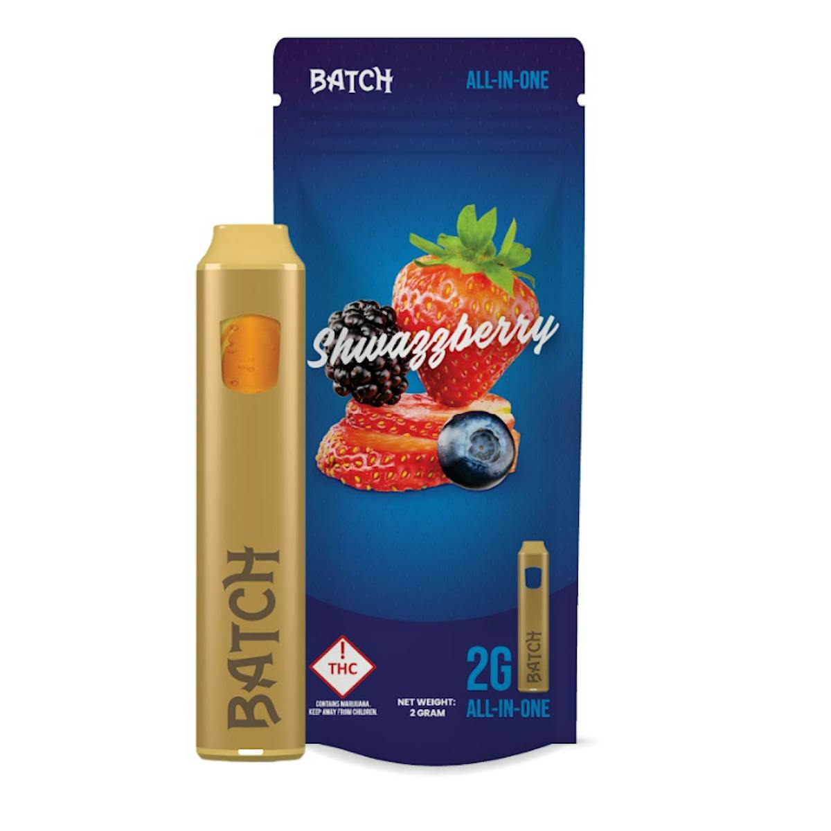 Photo of Batch – Disposables – Shwazzberry (H) 2000mg