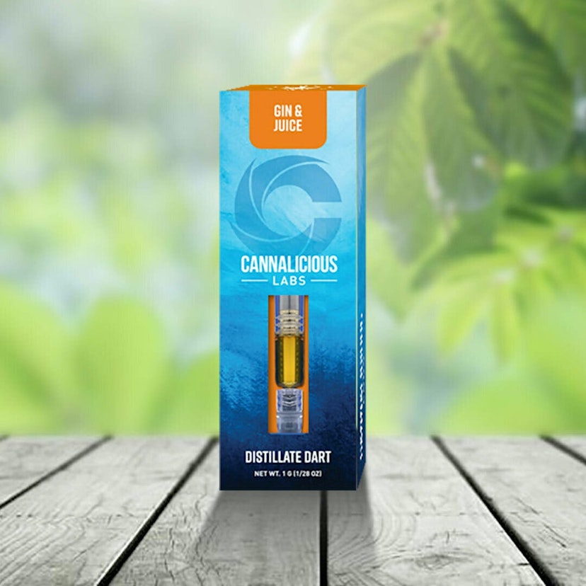 Cannalicious Distillate Dart | Gin & Juice