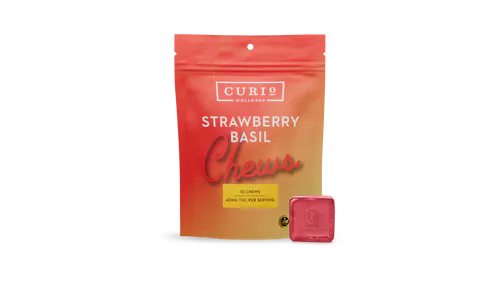 1 in MD Curio – Strawberry Basil Chews | 40mg-1