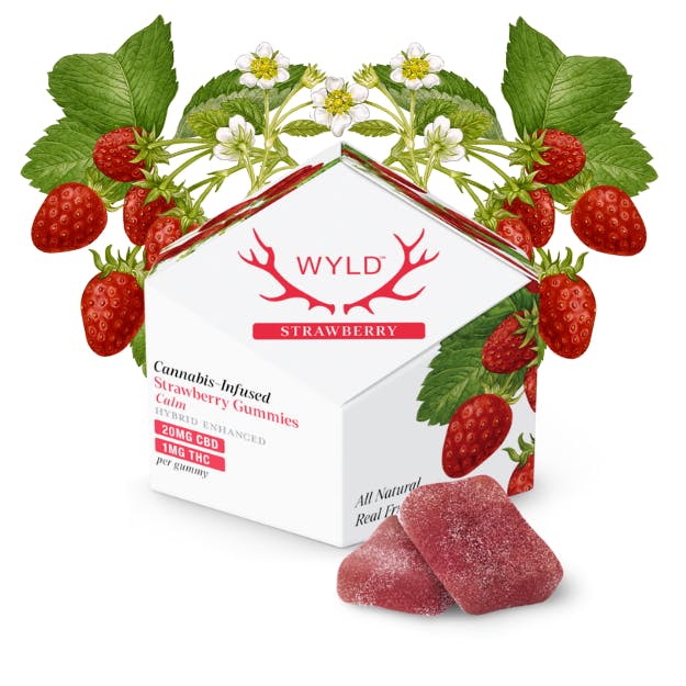 Strawberry 20:1 CBD + Hybrid Enhanced Gummies | 200:10mg