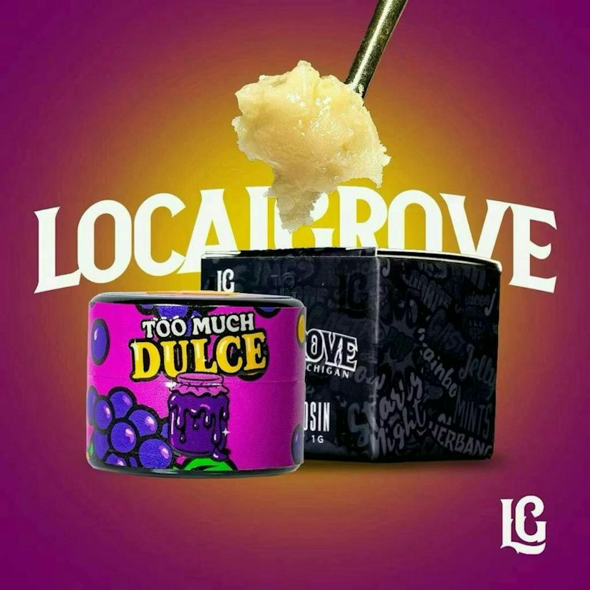 Local Grove Live Hash Rosin | Too Much Dulce
