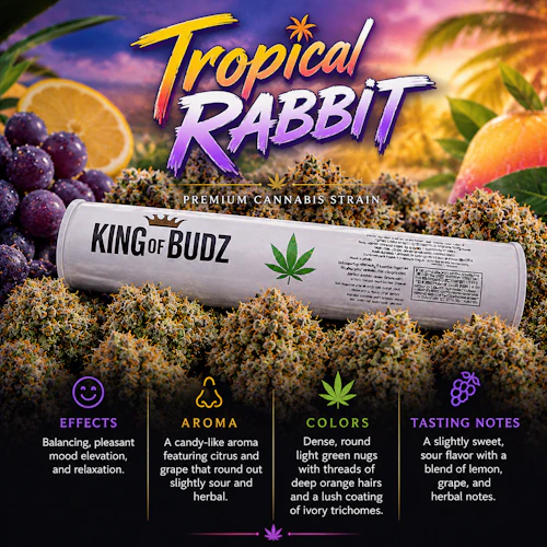 KOB - 1g Preroll - Tropical Rabbit