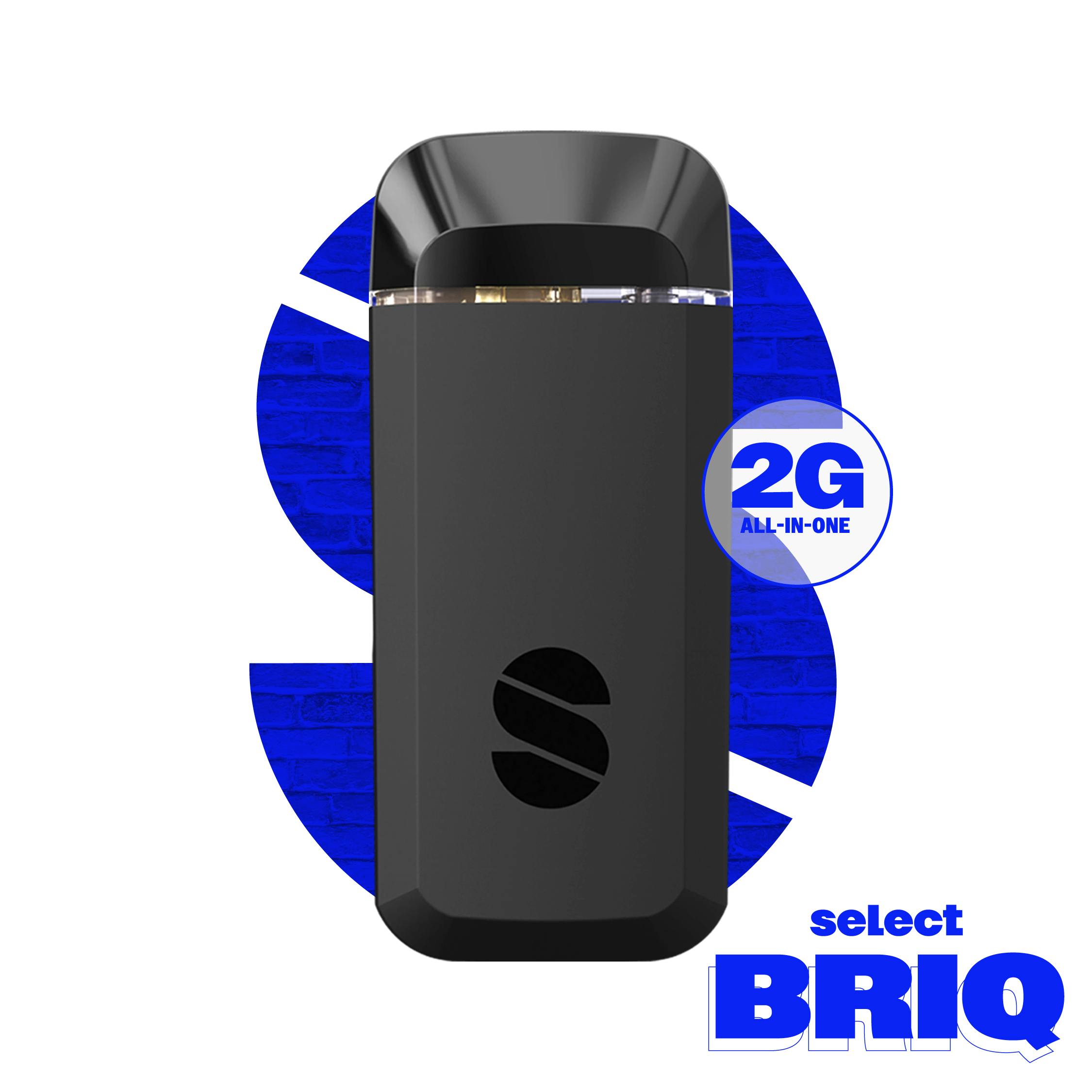 Select | All-In-One Vape | Briq | Electric Green Apple | 2g – Hashery