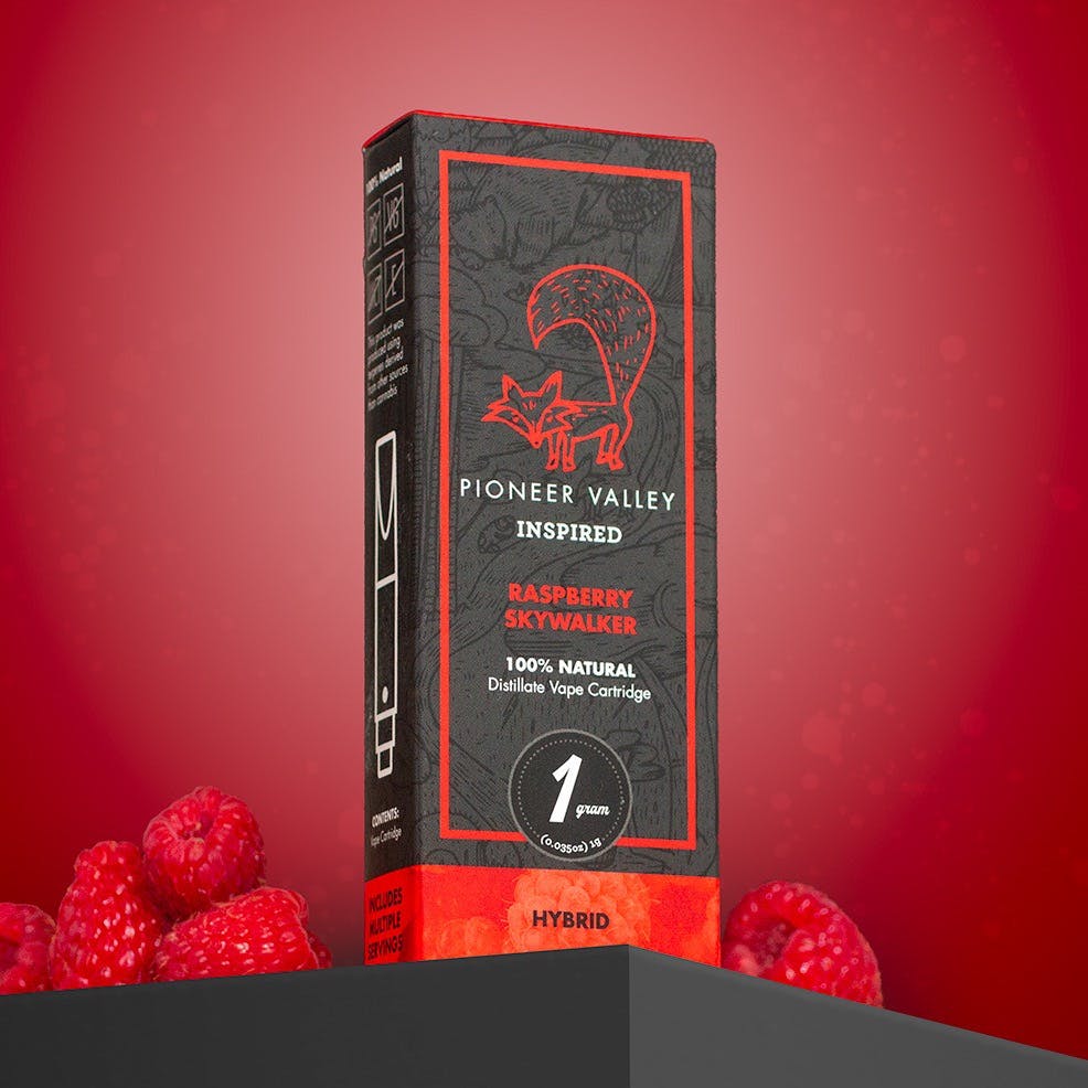 Pioneer Valley Raspberry Skywalker OG | 1g Cartridge - Redi