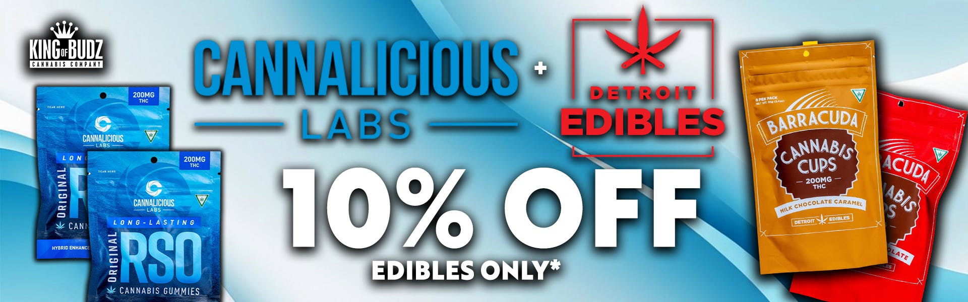 Cannalicious / Detorit Edibles - 10 Percent OFF (Edibles ONLY)
