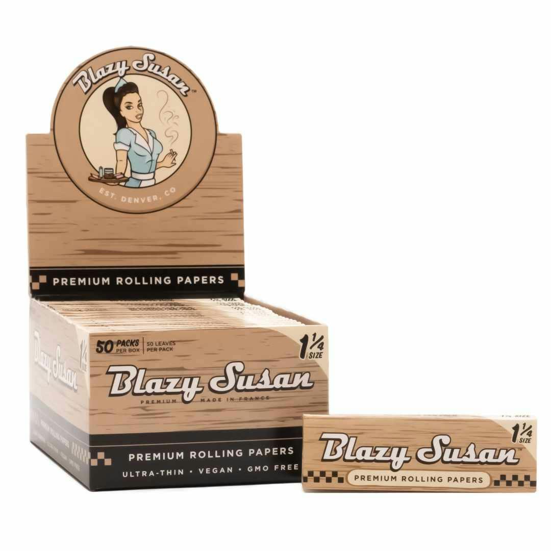 Accessories Blazy Susan Unbleached 1 1/4 Papers + Tips
