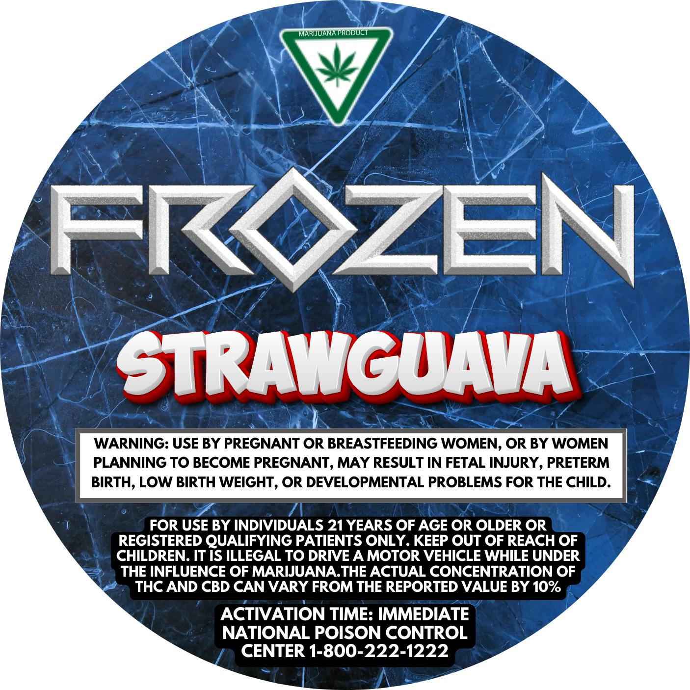Product: Frozen | Live resin - - Strawguava