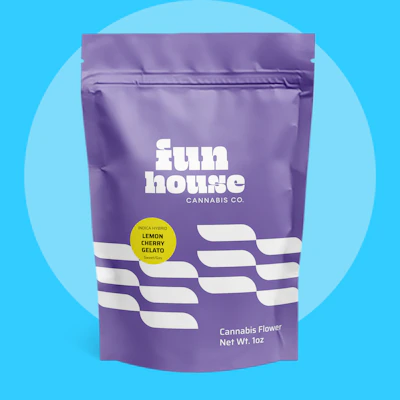 Fun House Cannabis - 28g Prepack - Lemon Cherry Gelato