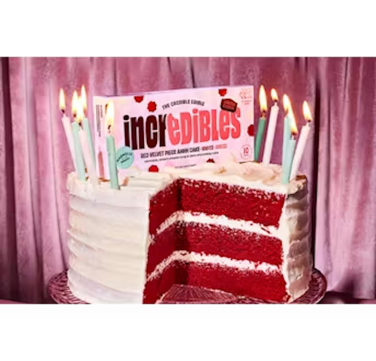 Photo of Incredibles – Chocolate – Red Velvet Cake (H) 100mg