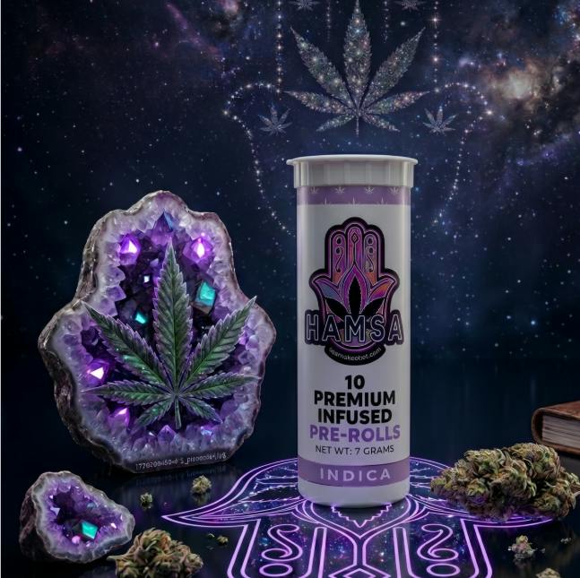 Hamsa Blue Velvet Infused PR (10pk) 7G
