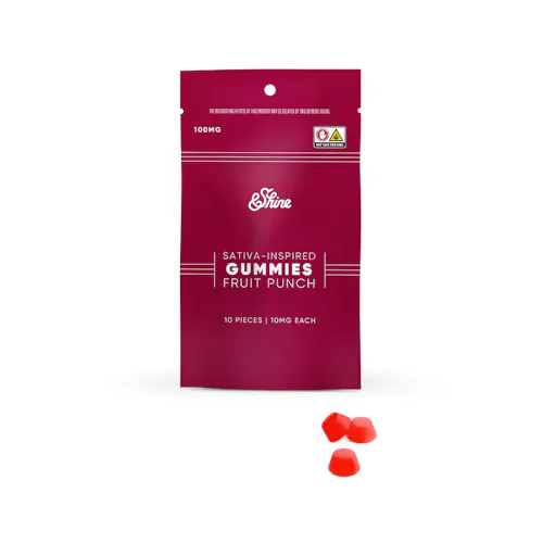 Fruit Punch Bites 10pk/100mg (10mg THC each)-active