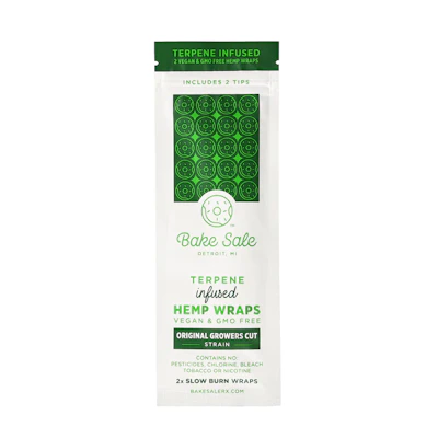 Bake Sale - 2pk Terpene Infused Hemp Wrap - OG Grower's Cut