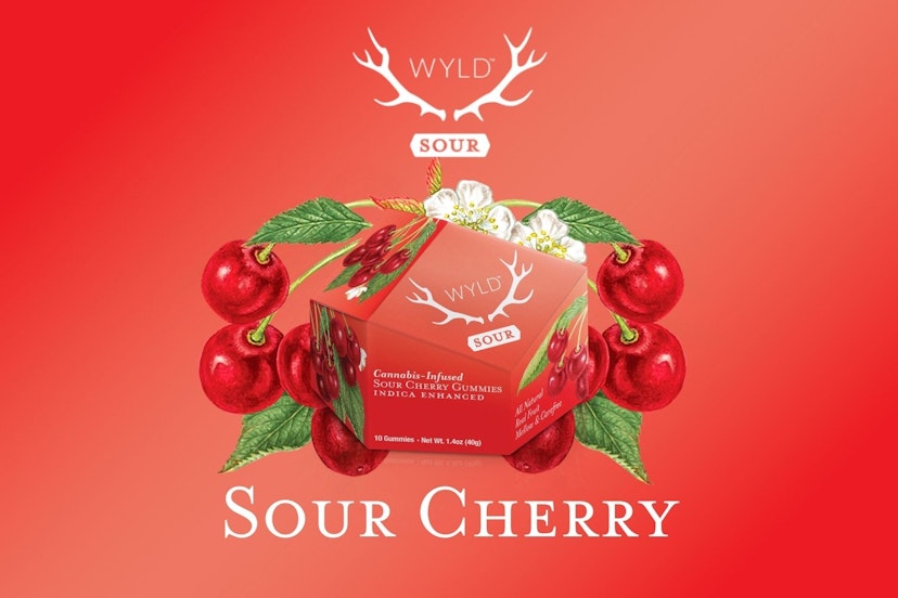 WYLD - Sour Cherry 200mg Gummies