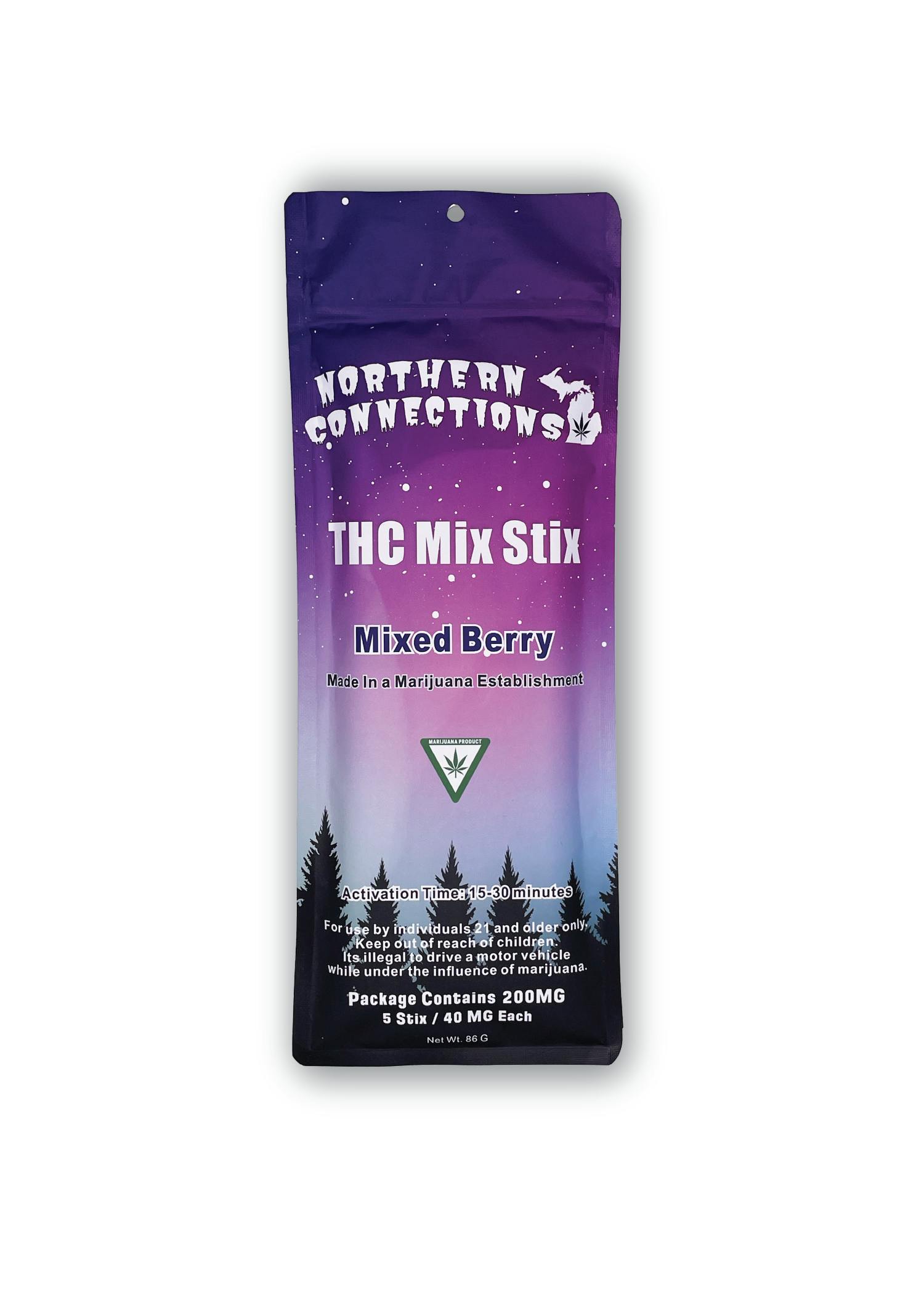 Product: Northern Connections | Mix Stix - 200mg - Mixed Berry